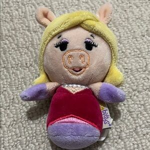 Disney Miss Piggy Hallmark Ittybittys Plush - Pink and Purple